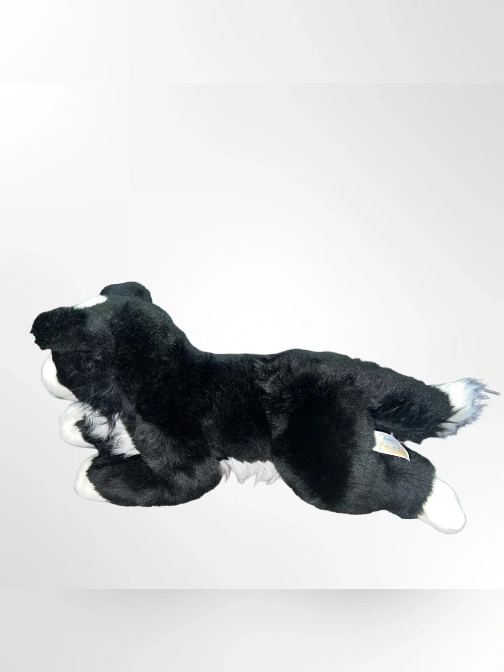 Animal Alley Border Collie Plush Toys R Us Animal Black White Dog Cuddle Toy 16